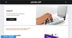Desktop Screenshot of jaxslist.com